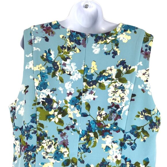 J. Jill Dress Women's Size 18 Sleeveless Floral Multicolored NWT‎ DR-1182 - Picture 5 of 12